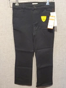 Cat & Jack Girls Bootcut Twill School Uniform Chino Pants Black Size 6 New W Tag - Picture 1 of 4