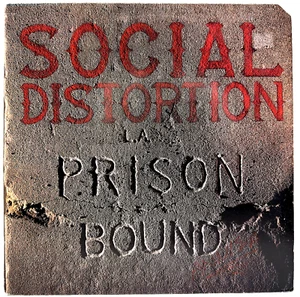 Social Distortion Prison Bound '88 Vinyl Restless Records 1st Prs Signed by Band - Picture 1 of 8