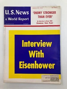 US News & World Report Magazine March 28 1952 Dwight Eisenhower Interview - Picture 1 of 2