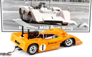 GMP 1:18 DAN GURNEY 1970 McLAREN M8B HIGH WING #1 Winner First 2 Can AM races 70 - Picture 1 of 9