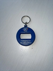VINTAGE MLB Toronto Blue Jays BEV KEY 3 in 1 CAN BOTTLE TWIST OPENER KEYCHAIN - Picture 1 of 2