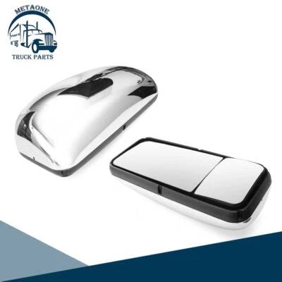 METAONE Chrome Door Mirror Power Heated For Kenworth T660 T600 Passenger RH Side Foto 1 de 4