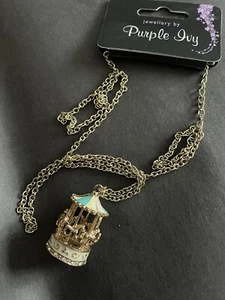 Carasel Necklace NEW - Picture 1 of 6