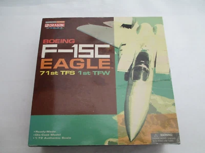 DRAGON 1:72 BOEING F-15C EAGLE  71ST TFS 1ST TFW - Image 1 of 3