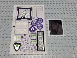 New LEGO Sticker Sheet Only 41180 Ragana's Magic Shadow Castle Elves - Picture 1 of 1