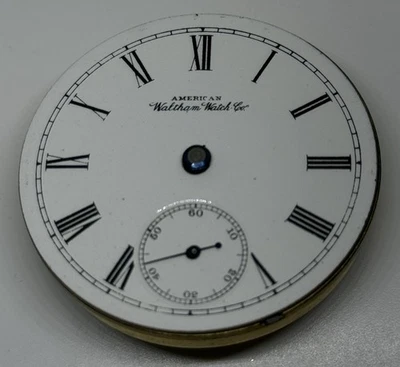 Reloj Bolsillo Waltham Movimiento 1892 Años 18 7 Joyas Funciona pero Puede Necesitar Servicio Foto 1 de 4