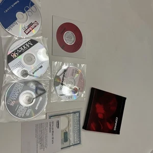 Vintage Software Lot Microsoft Money 98 Encarta Bookshelf, Quicken Original CDs - Picture 1 of 6