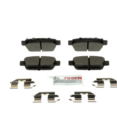 Conjunto de pastilhas de freio a disco Bosch traseira BE1103H para 2006-2014 Honda Ridgeline Acura TL - Imagem 1 de 4
