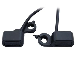 Frecce cruscotto manubrio moto frecce led nero sfumato custom Harley - Foto 1 di 4