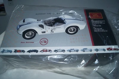 1/18 Maserati Birdcage #5 Signature Edition Dan Gurney CMC M-062 -CH002- NEU NIB - Bild 1 von 3