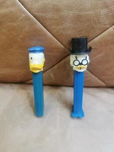 VINTAGE 2x DISNEY DONALD DUCK PEZ SPENDER  - Bild 1 von 8