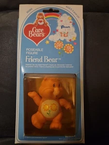 Vintage Care Bears Friend Bear Poseable Figure Kenner NEW 1982 80s Toy - Picture 1 of 4