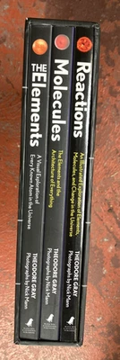 THEODORE GRAY'S ELEMENTS TRILOGY --3 BOOK BOX SET with Paperbacks Like New - Image 1 of 2