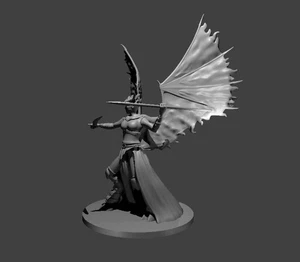 Zariel 2 for D&D Dungeons and Dragons Pathfinder DND Mini - Bild 1 von 1