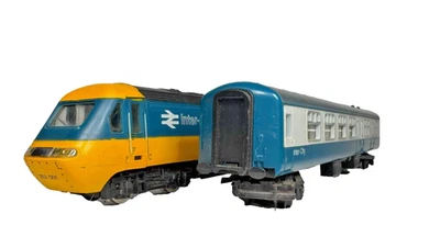 Hornby Inter City 125 HST loco and coach  M14052  W43003  untested - Image 1 of 4