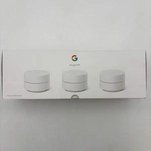 Google Wifi Pack de 3 système Wifi double bande GJ2CQ AC1200 maillé - Photo 1/6