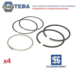 800110410025 KOLBENRINGE SATZ KOLBENSCHMIDT 4PCS 0.25MM FÜR NISSAN NP300 NAVARA - Picture 1 of 4
