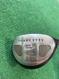 Snake Eyes Quick Strike II Hybrid 23 Degrees Right Handed Regular Flex Bad Grip - Picture 1 of 8