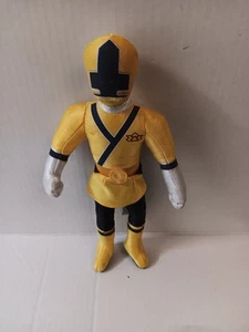 Power Rangers Samurai gelber Ranger 8 Zoll Plüsch; gebraucht, Emily, MMPR, ohne Etikett - Bild 1 von 2