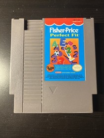 Fisher Price Perfect Fit - Nintendo NES - Tested Working 👍 Vintage 80s Ed Game