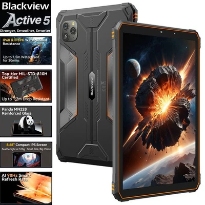 Tablet PC 4G 8.68" Blackview Active 5 Resistente Android 15 Móvil Impermeable Desbloqueo - Imagen 1 de 4