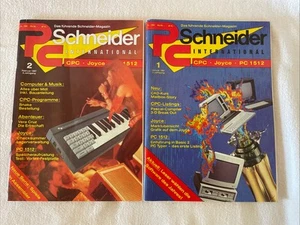 2x Zeitschrift Schneider CPC International - 1987 - 01/87 - 02/87 - Afbeelding 1 van 1