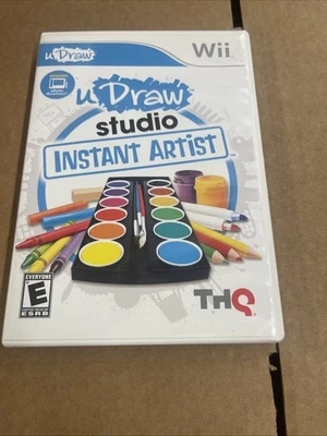 UDraw Studio: Instant Artist (Nintendo Wii, 2011) Complete CIB - Image 1 of 4