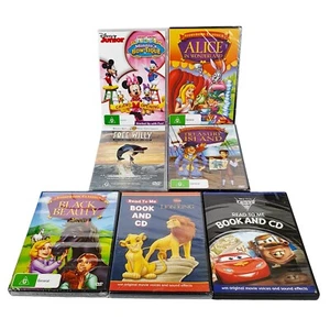 Kids DVD Movies Mixed Lot of 7 Disney Pixar Storybook Classics Read To Me Sealed - Picture 1 of 5