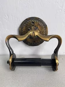 Amerock Carriage House Vintage Tissue Roll Brass Look Bathroom - Picture 1 of 2