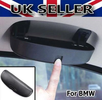XUKEY Car Sunglasses Holder Glasses Case Storage Box For BMW X3 X5 1 2 3 5 6 7 Series