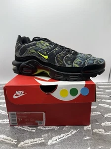 Nike Air Max Plus TN tuned Sustainable Black Volt Men's Size 7.5 DM9594-001 - Picture 1 of 5