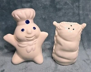 Vintage Pillsberry Doughboy Salt And Pepper Shaker RARE - Picture 1 of 3
