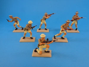 BRITAINS DSG * WWII BRITISH SCORPIONS FORCES * DESERT UNIFORMS * TOY SOLDATEN - Bild 1 von 13