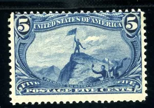 USAstamps Unused FVF US 1898 Trans-Mississippi Fremont Scott 288 OG MNH - Picture 1 of 2
