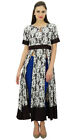 Bimba Women Designer Long Front Slits Kurti Dress Indian Clothing-xhz