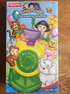 Fisher Price Little People Discovering Animals #25 Min. Color VHS New Sealed! - Picture 1 of 5