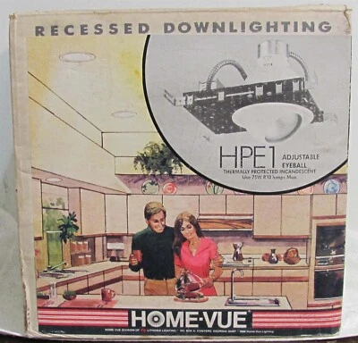 Downlighting empotrado Lithonia Home-Vue (globo ocular ajustable) modelo HPE1 Foto 1 de 4