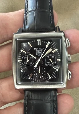 TAG Heuer Monaco ref. Reloj CW2111-0 en buen estado solamente. Foto 1 de 4