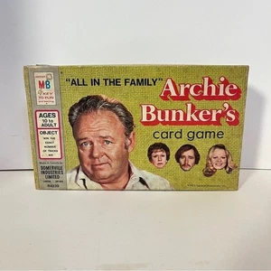 Vintage 1972 All in the Family Archie Bunker's Card Game Missing Instructions - Picture 1 of 13