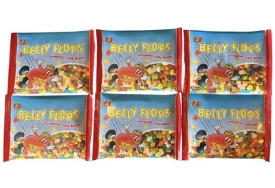 Gelatina Vientre Irregular Gominolas Vientre (6) Paquetes de 1 lb Sabores Surtidos Foto 1 de 4