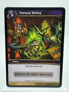 World of Warcraft TCG Fortune Telling Unused Loot Card (Imp in a Ball Toy) - Picture 1 of 1