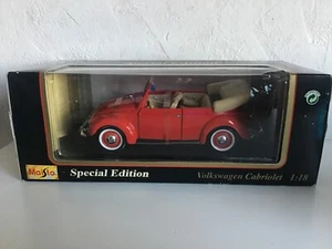 Maisto Special Edition 1:18 Volkswagen Cabriolet Modellauto Die Cast Metal Car - Bild 1 von 5