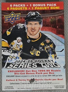 2024/25 Upper Deck Series 2 Hockey Factory Sealed Mega Box NHL BONUS PACK - Bild 1 von 2