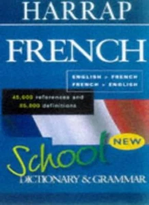 Harrap's School French Dictionary and Grammar By Michael Janes - Picture 1 of 1
