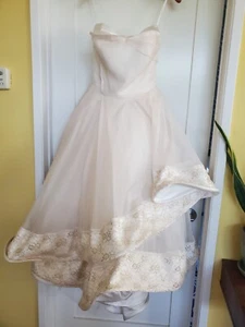 New Original Design Wedding / Guest / Evening Dress / Tea Length Flowy Gown - Picture 1 of 15