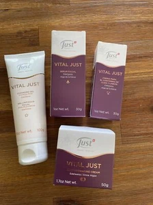 Swiss VITAL JUST DEEP HYDRATING SET Reinigungsgel + Serum + Augenkontur + Creme - Bild 1 von 12
