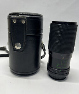 Sears Multi-Coated 1:4.0 F= 80-200 55ø Auto Zoom Lens No. 830824592 WITH CASE