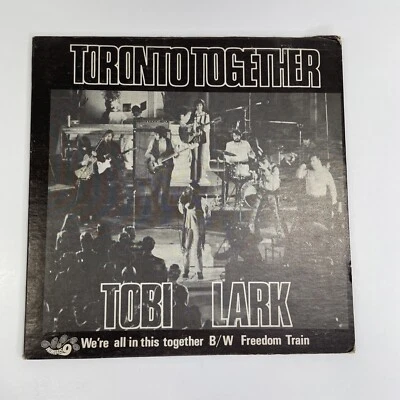 RARE! Canada Import: Tobi Lark, Freedom Train (1970, 45rpm, 7” Record) 161 Foto 1 de 4