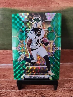 2023 Panini Mosaic Alvin Kamara #169 Mosaic Green - New Orleans Saints - Image 1 of 2
