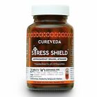 Cureveda Herbal Stress Shield Tablets- Support for Stress, Fatigue and Tension (